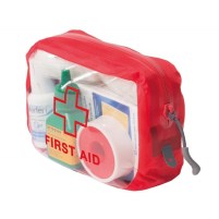 Exped Clear Cube - First Aid - Red