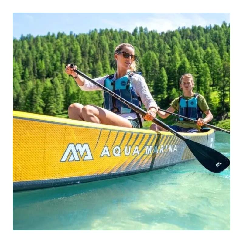 Aqua Marina Tomahawk AIR-C High Pressure Speed Canoe- 2-3 Person