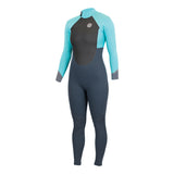 Alder Stealth Ladies 3/2 Wetsuit - Pistachio & Granite