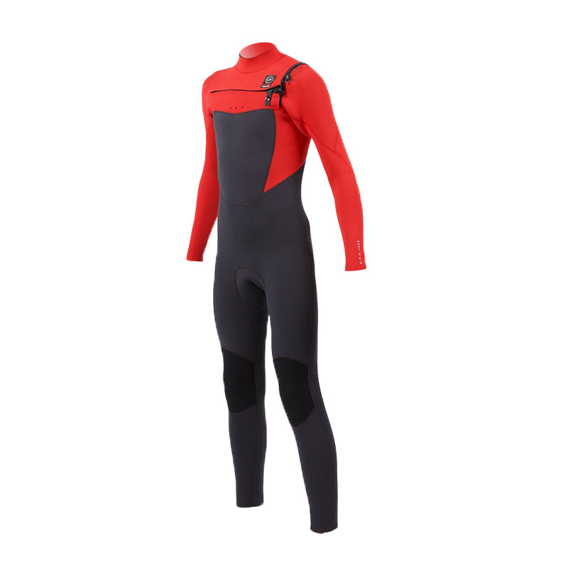 Alder Kode Junior 5/4 Wetsuit - Red