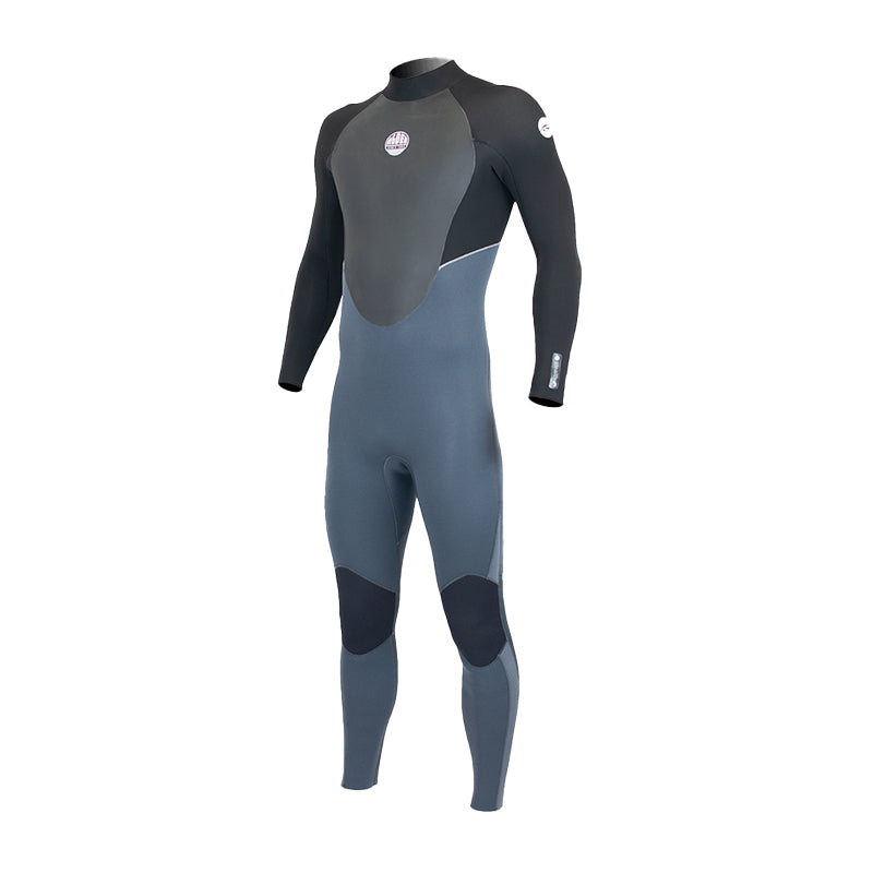 Alder Stealth Mens 5/4/3 Wetsuit - Black