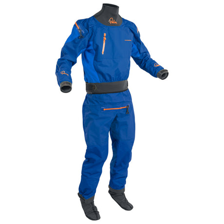 Palm Atom Drysuit - Cobalt and Ocean