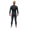 Dakine Mens Cyclone Chest Zip Full Suit 4/3mm Wetsuit - Black