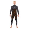 Dakine Mens Cyclone Chest Zip Full Suit 4/3mm Wetsuit - Black