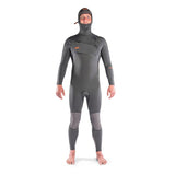 Dakine Mens Cyclone Chest Zip Hooded 4/3mm Full Wetsuit