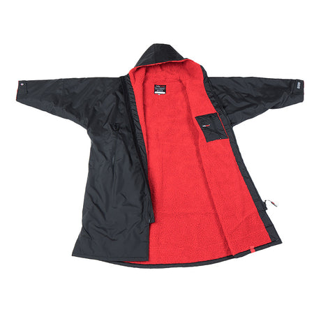 Dryrobe Advance Long Sleeve - Black/Red