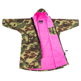 Dryrobe Advance Long Sleeve - Camouflage/Pink