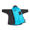 Dryrobe Advance Kids Long Sleeve - Black/Blue