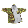 Dryrobe Advance Kids Long Sleeve - Camouflage/Grey