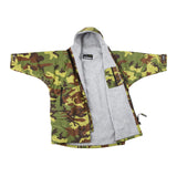 Dryrobe Advance Kids Long Sleeve - Camouflage/Grey