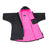 Dryrobe Advance Kids Short Sleeve - Black/Pink