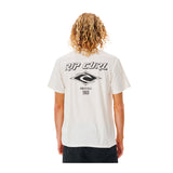 Ripcurl Fade Out Icon Tee Men - Bone