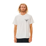 Ripcurl Fade Out Icon Tee Men - Bone