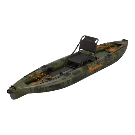 NRS Pike Inflatable Fishing Kayak - Green