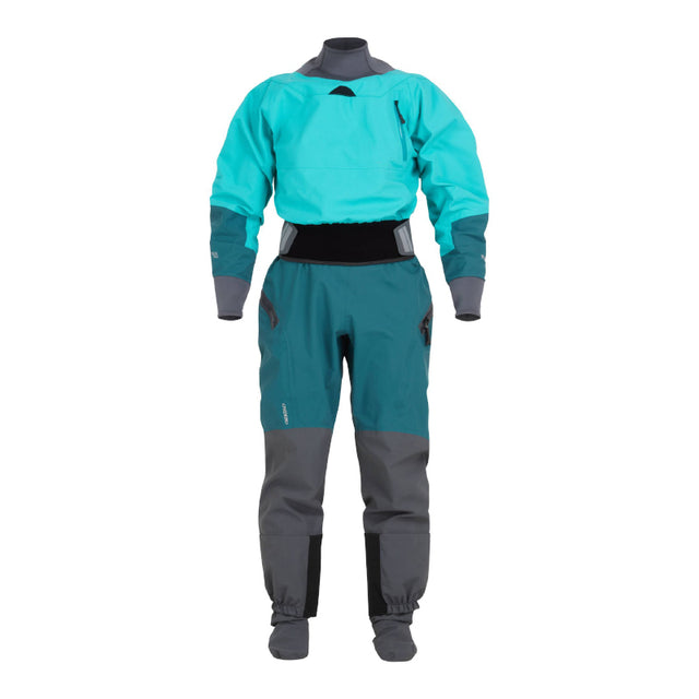 NRS Women&#39;s Phenom GORE-TEX Pro Dry Suit - Aqua