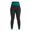 NRS Women&#39;s HydroSkin 1.5 Pant - Black/Harbor