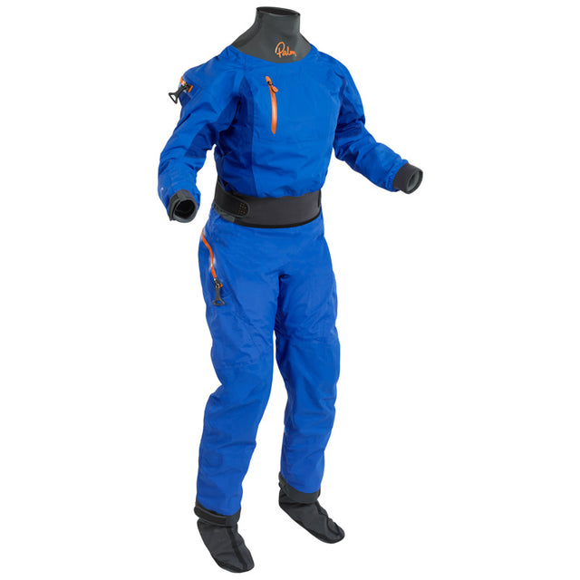 Palm Atom Womens Drysuit - Ocean/Cobalt