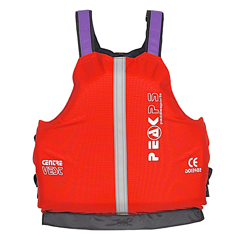 Peak PS Centre Vest - Red/ Black