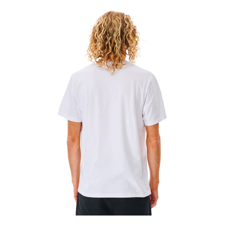 Ripcurl Corp Icon Tee - White