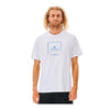 Ripcurl Corp Icon Tee - White