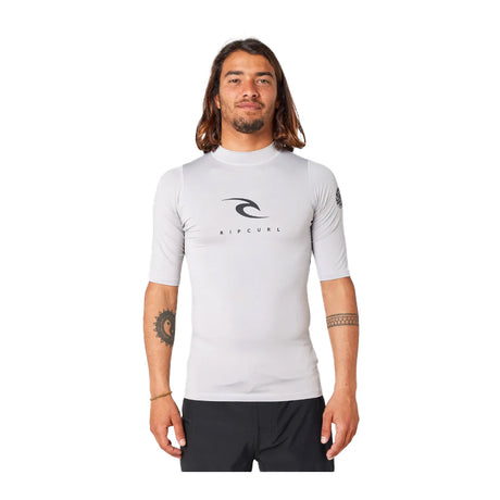 Ripcurl Corps S/SL UV Mens - Light Grey