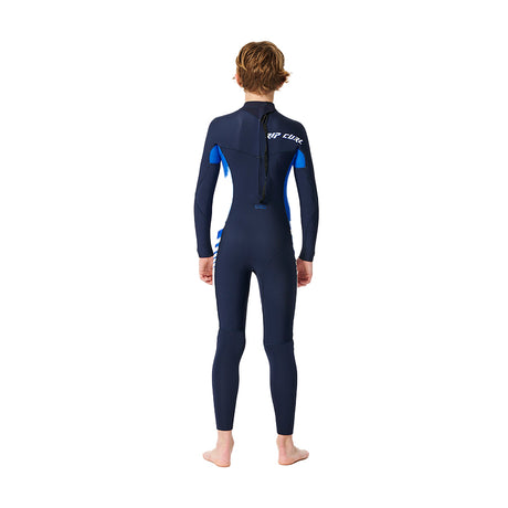 Ripcurl Junior Dawn Patrol 5/3 Back Zip Wetsuit - Navy