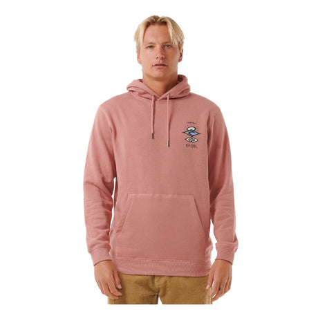 Ripcurl Search Icon Hood Fleece - Mushroom