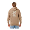 Ripcurl Search Icon Hood Fleece - Sand Dune