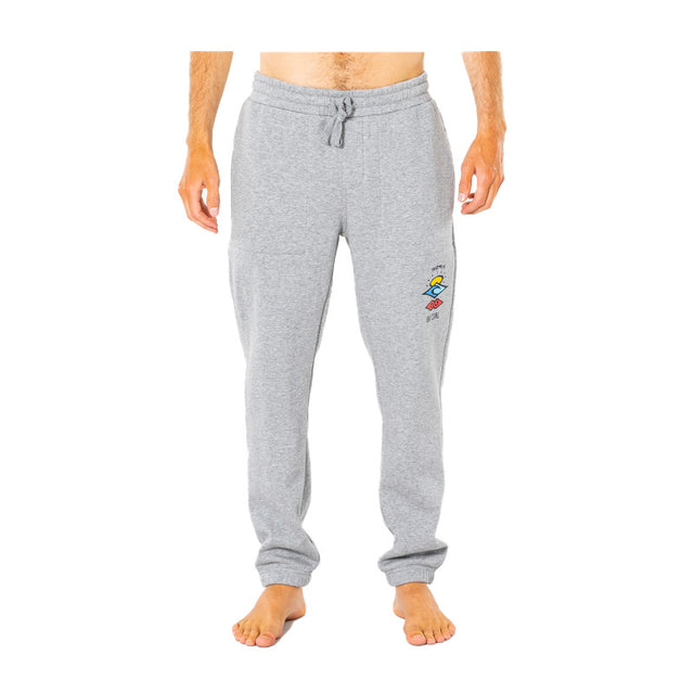 Ripcurl Search Icon Trackpant Mens - Grey Marle