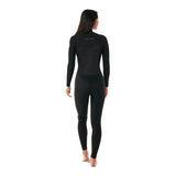 Ripcurl Womens Dawn Patrol 5/3 Chest Zip Wetsuit - Black