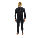 Ripcurl Women&#39;s Flashbomb Fusion 5/3 Zip Free Wetsuit (15HWFS) - Black