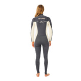 Ripcurl Women&#39;s Omega 4/3 Back Zip Wetsuit - Charcoal Grey