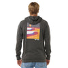 Ripcurl Surf Revival Lined Up Hood - Washed Black