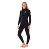 Ripcurl Women's E Bomb 4/3 Zip Free Wetsuit - Black