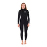 Ripcurl Women's E Bomb 4/3 Zip Free Wetsuit - Black