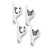 Railblaza RodRak Pole Holder - 2 Sets - White