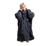 White Water Kids Hard-Shell Robe - Black/Grey Lining