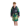 White Water Kids Hard-Shell Robe - Green Camo/Grey Lining