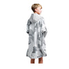 White Water Kids Soft Shell Changing Robe - Arctic Grey