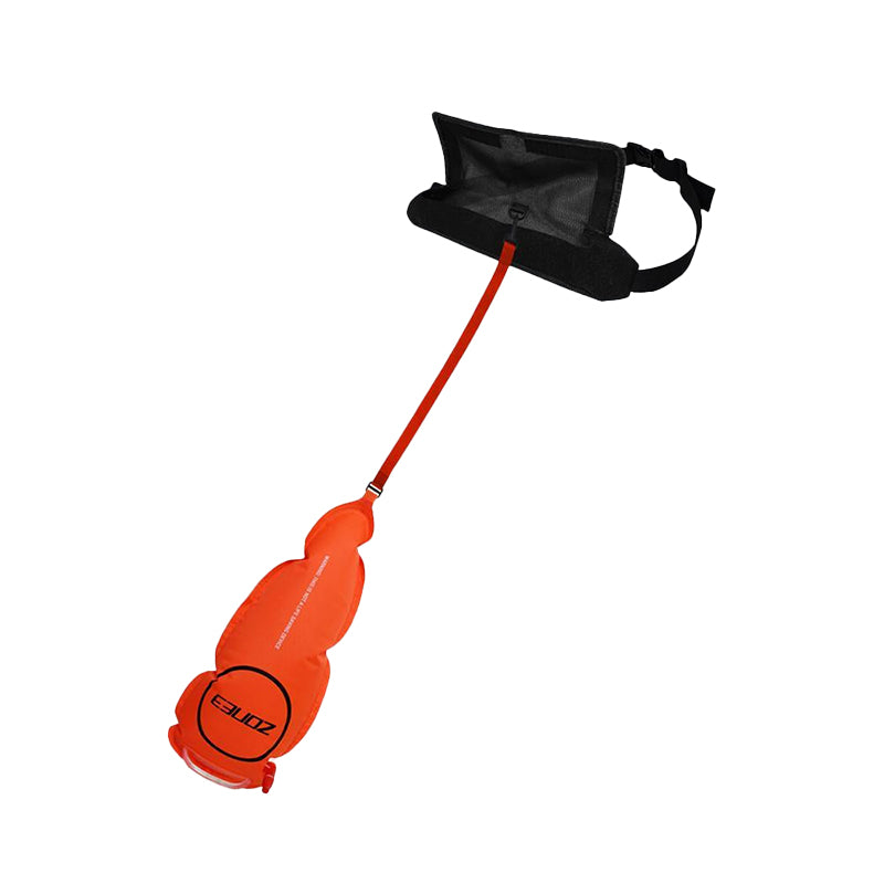 Zone3 Swim Safety Buoy and Belt Pouch - Orange