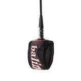 Balin Bull Double 8ft Leash - Black/Red