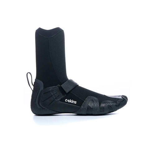 C-Skins Wired 5mm Adult Split Toe Boots - Black/Charcoal 