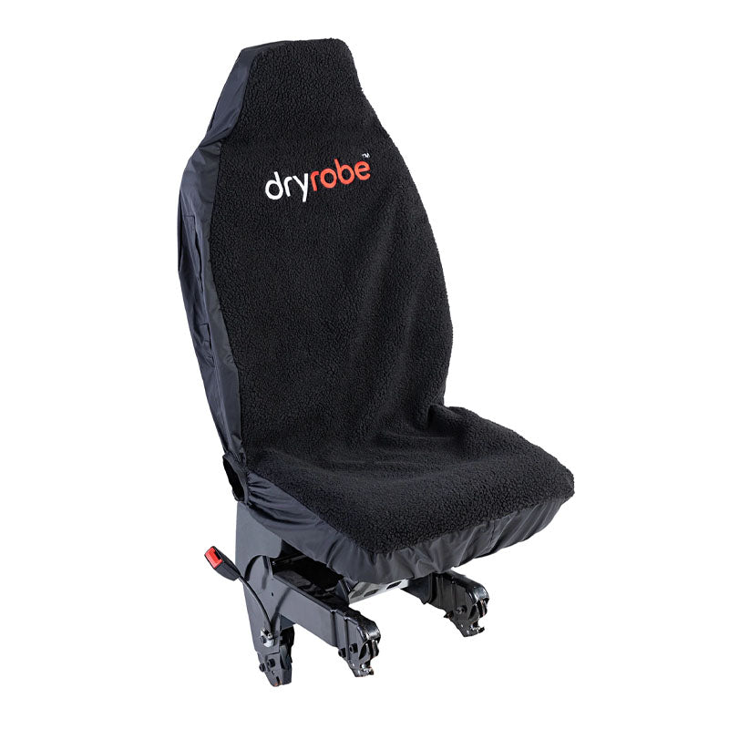 Dry Robe Car Seat Cover - Black/Black