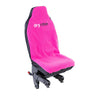 Dry Robe Car Seat Cover - Black/Pink