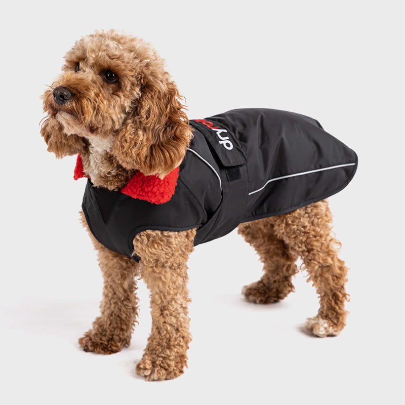 Dryrobe Dog - Black/Red