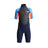 C-Skins Element 3:2 Junior Shorti - Slate Navy / Flo Red / Blue Tie Dye