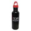 Escape Watersports Water Bottle 500ml - Black/Orange