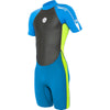 Alder Impact Shortie 3/2 Junior Wetsuit - Lime