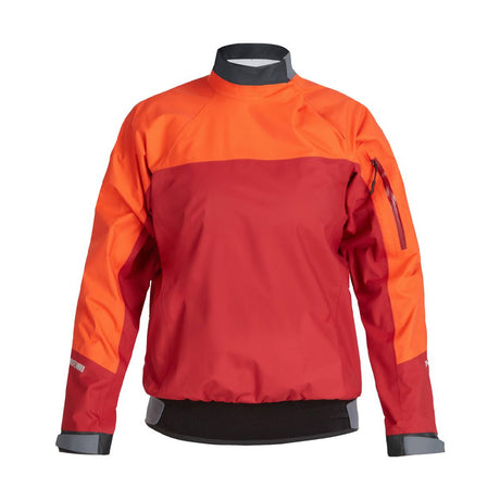 NRS Womens Echo Splash Jacket - Poppy/Vino