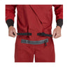 NRS Mens Explorer Semi-Dry Suit - Red